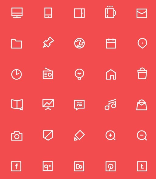 Free 55 icons set
